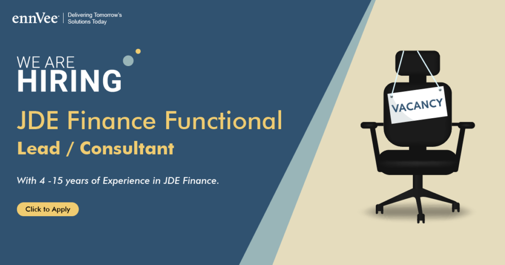JDE Finance Functional